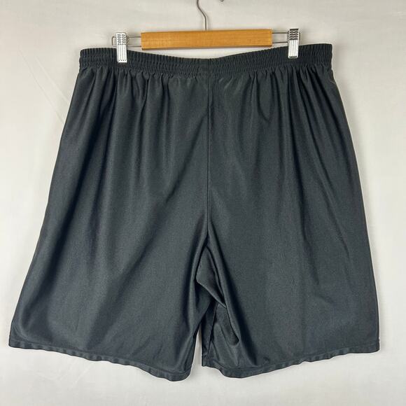 Nike Team Basketball Shorts Black Shiny Dazzle Y2K Made in USA Men's Size XXL - Picture 7 of 10